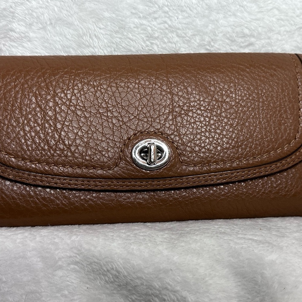 Coach Brown Leather Wallet
